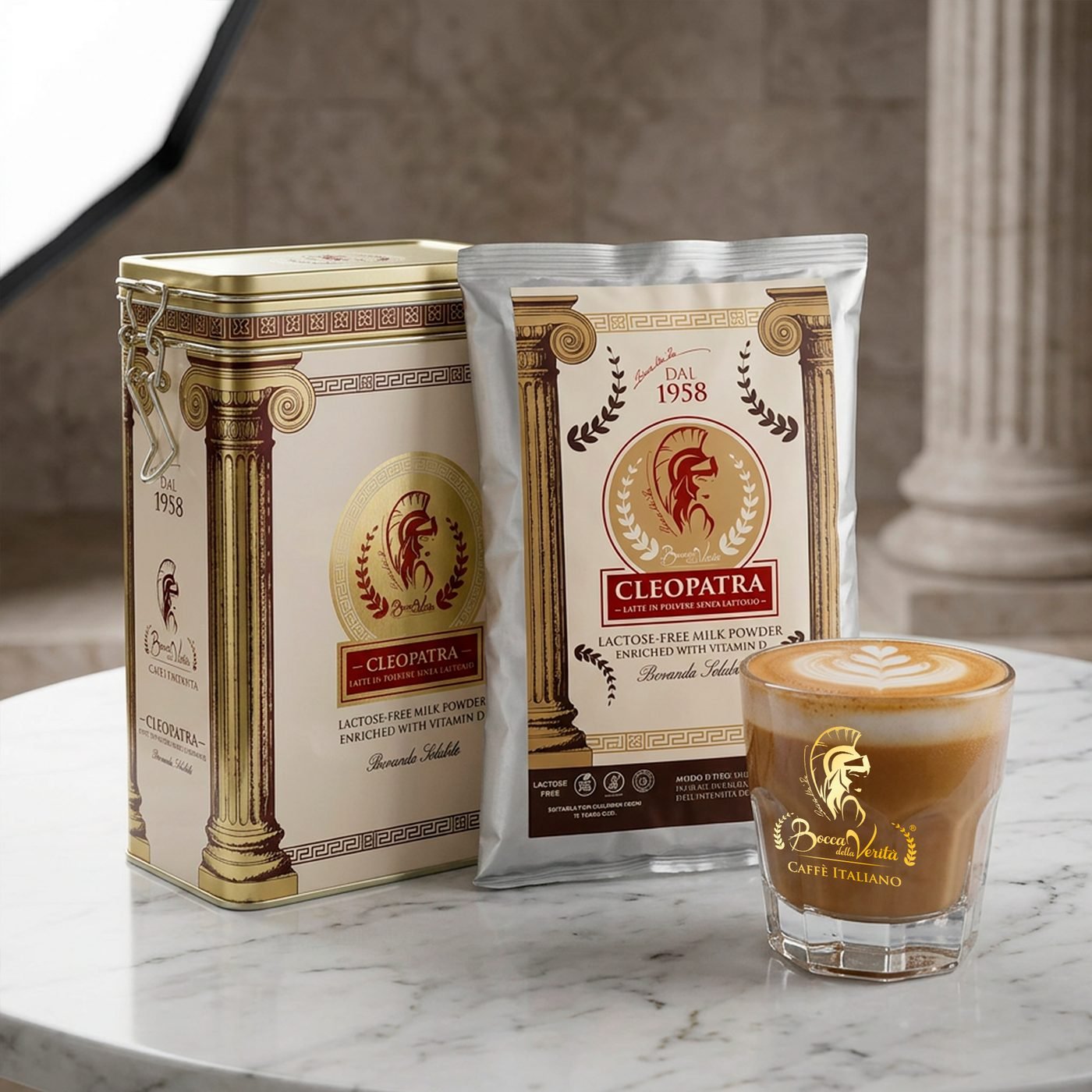 Cleopatra — Latte solubile senza lattosio